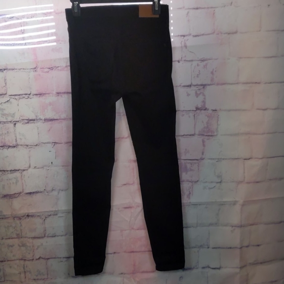 Madewell black high rise skinny jeans 25 - Picture 4 of 6